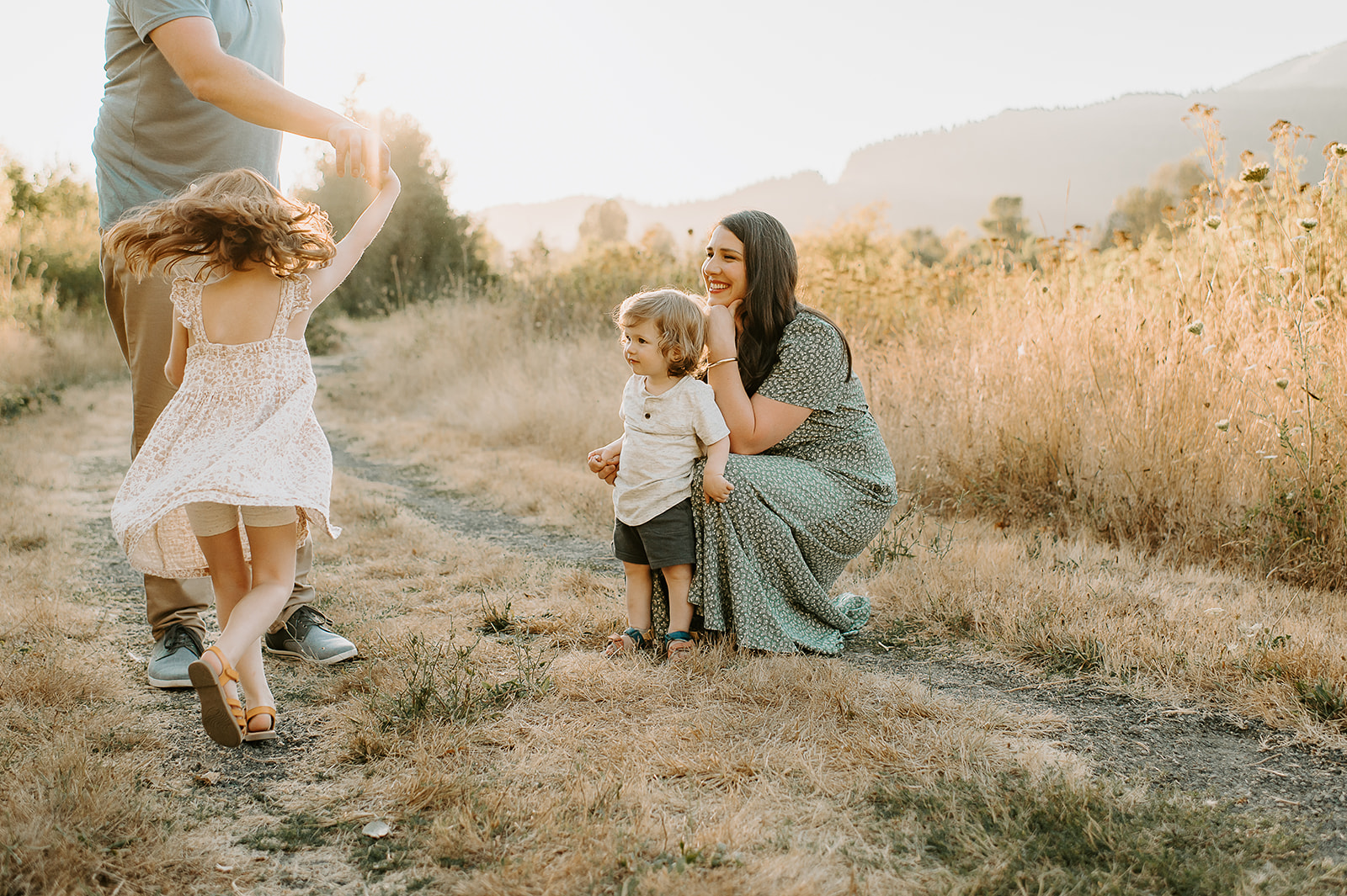 fun family photoshoot