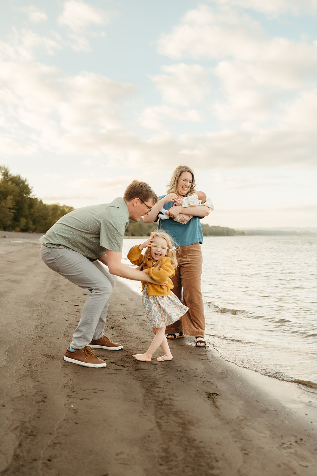 portland oregon fall family photography 