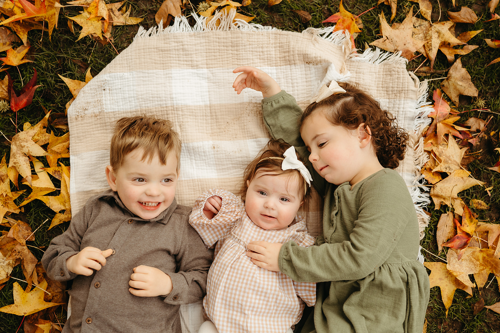 Portland Oregon fall family photo session