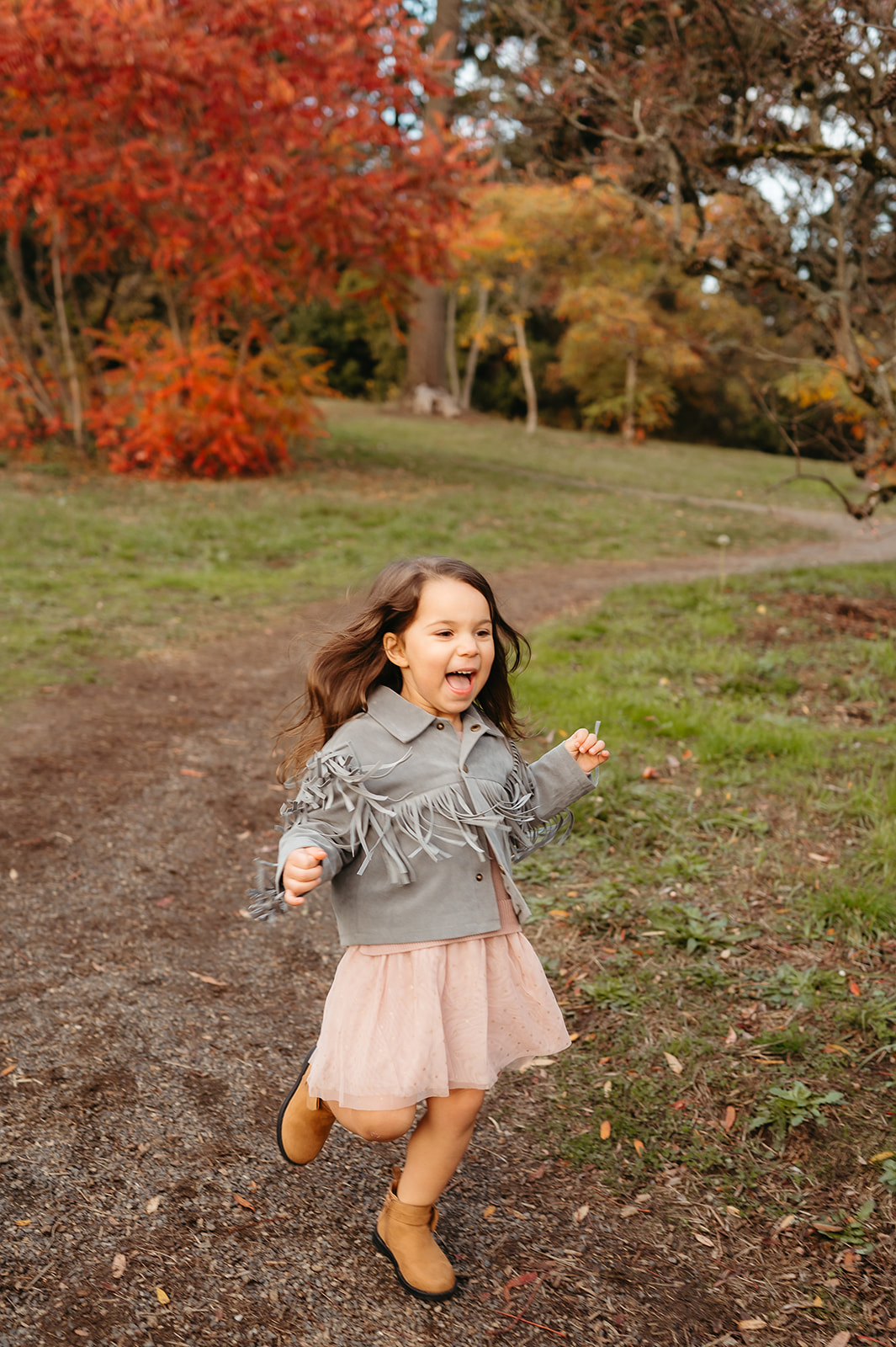 Portland Oregon fall family photo session