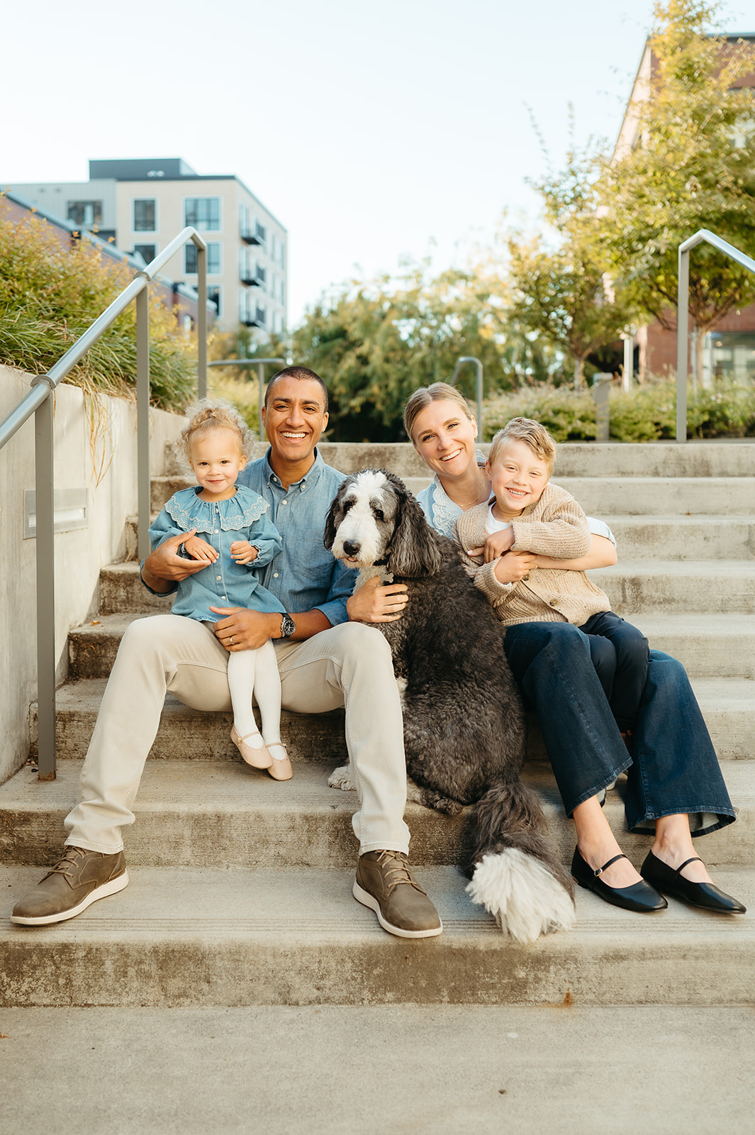 Portland Oregon fall family photo session