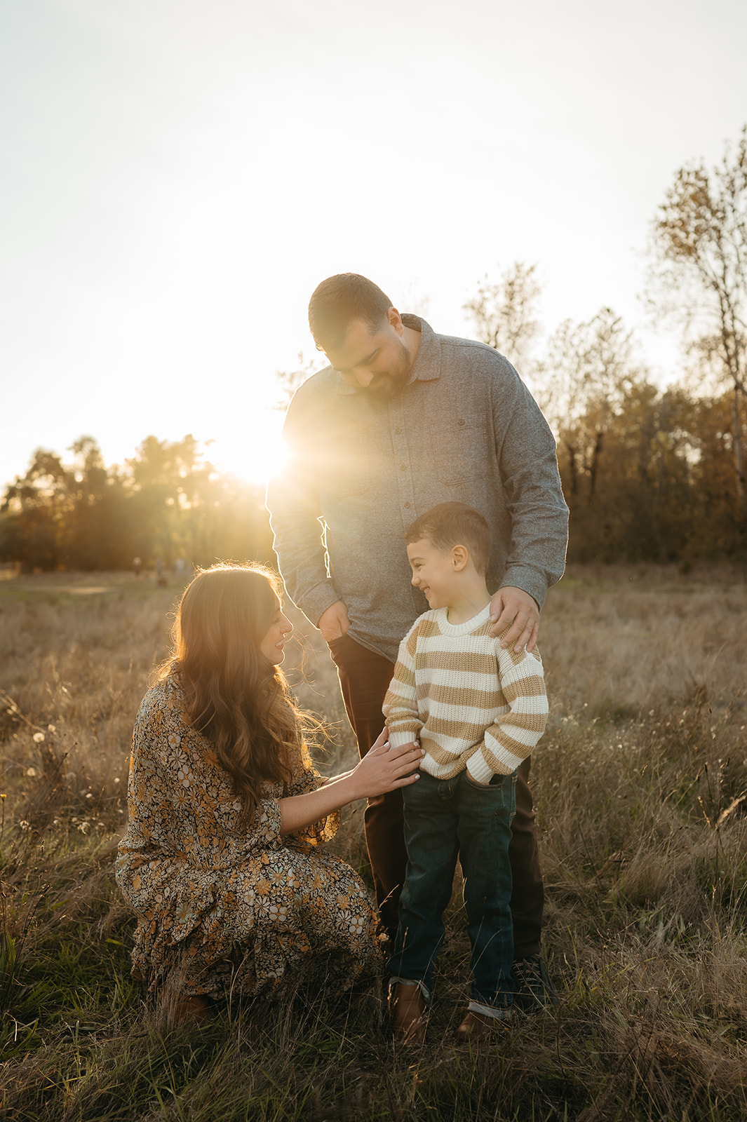 Portland Oregon fall family photo session