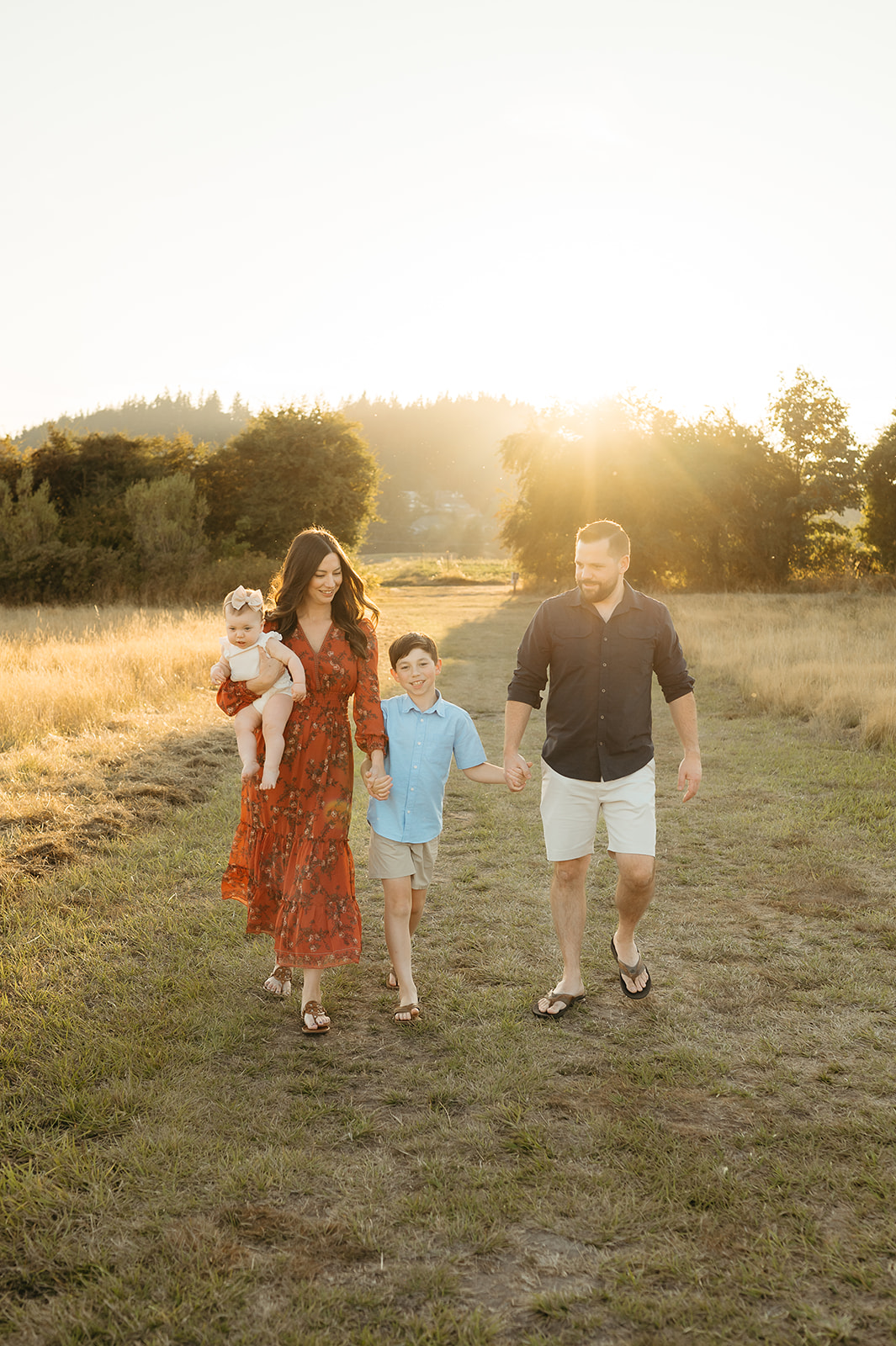 portland oregon fall family photography 