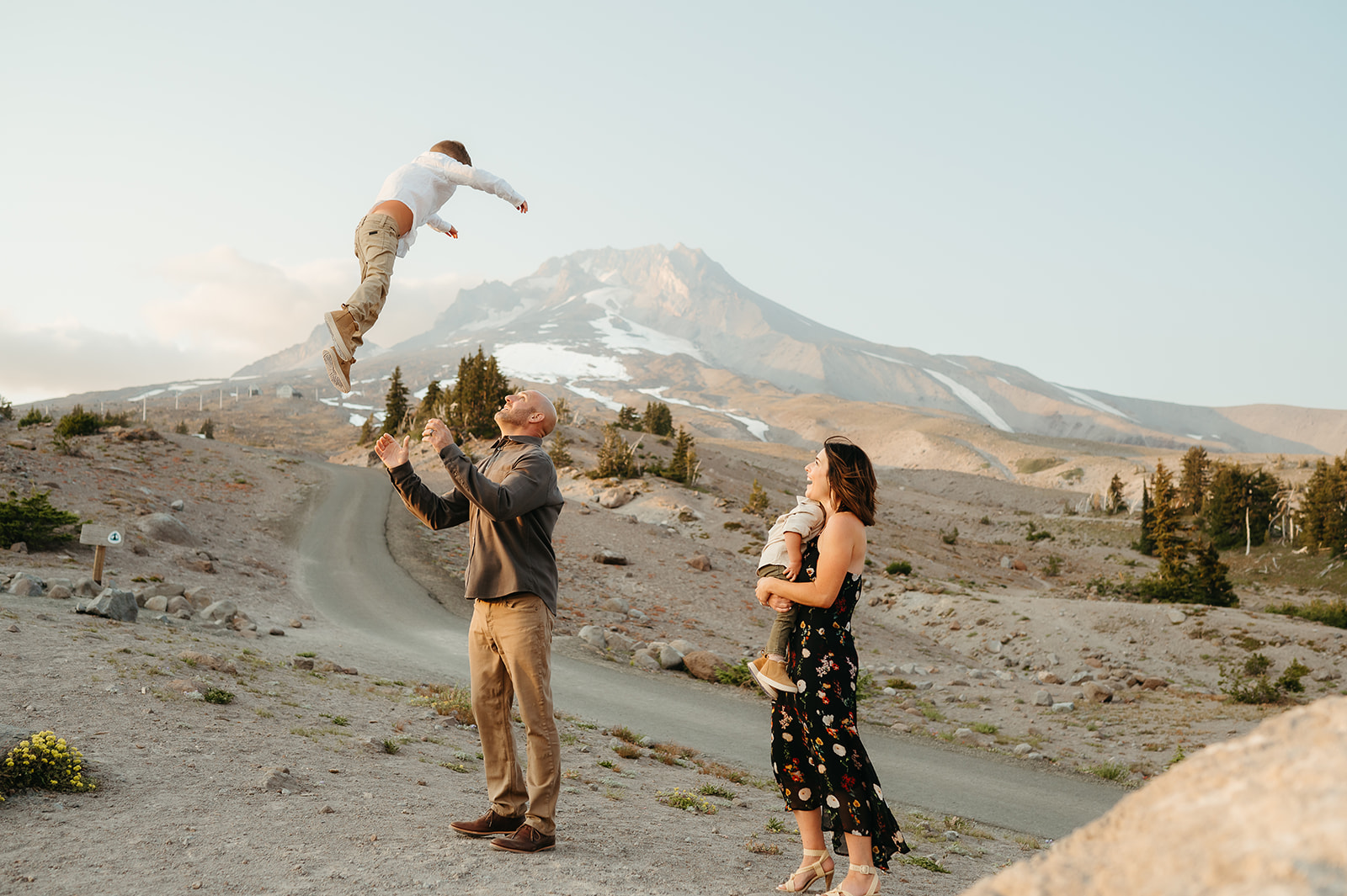 portland family photos at mt hood timberline lodge